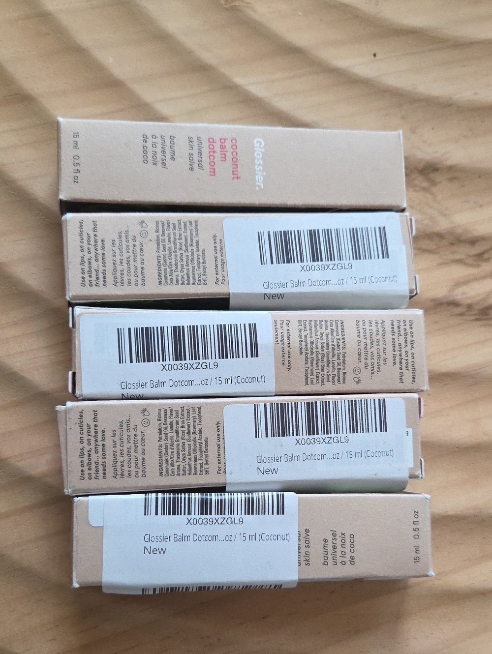 New Glossier Coconut Balm Dotcom